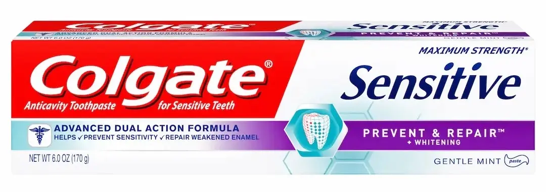 image of a Colgate Sensitive Prevent toothpaste