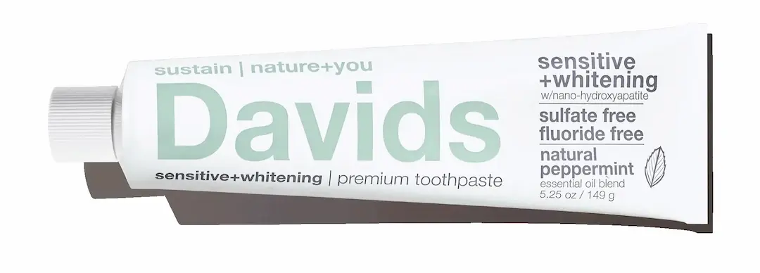 Best image of David's Sensitive Whitening Nano-Hydroxyapatite Toothpaste